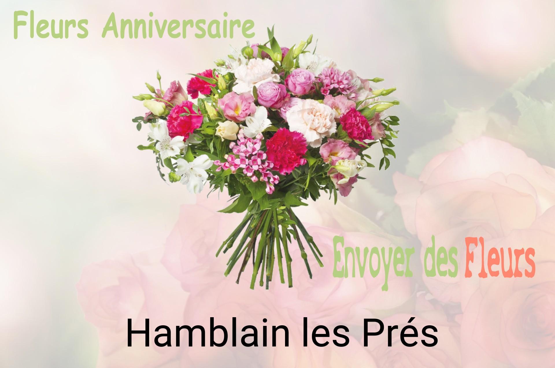 Bouquet de fleurs d’anniversaire livré à Hamblain-les-Prés