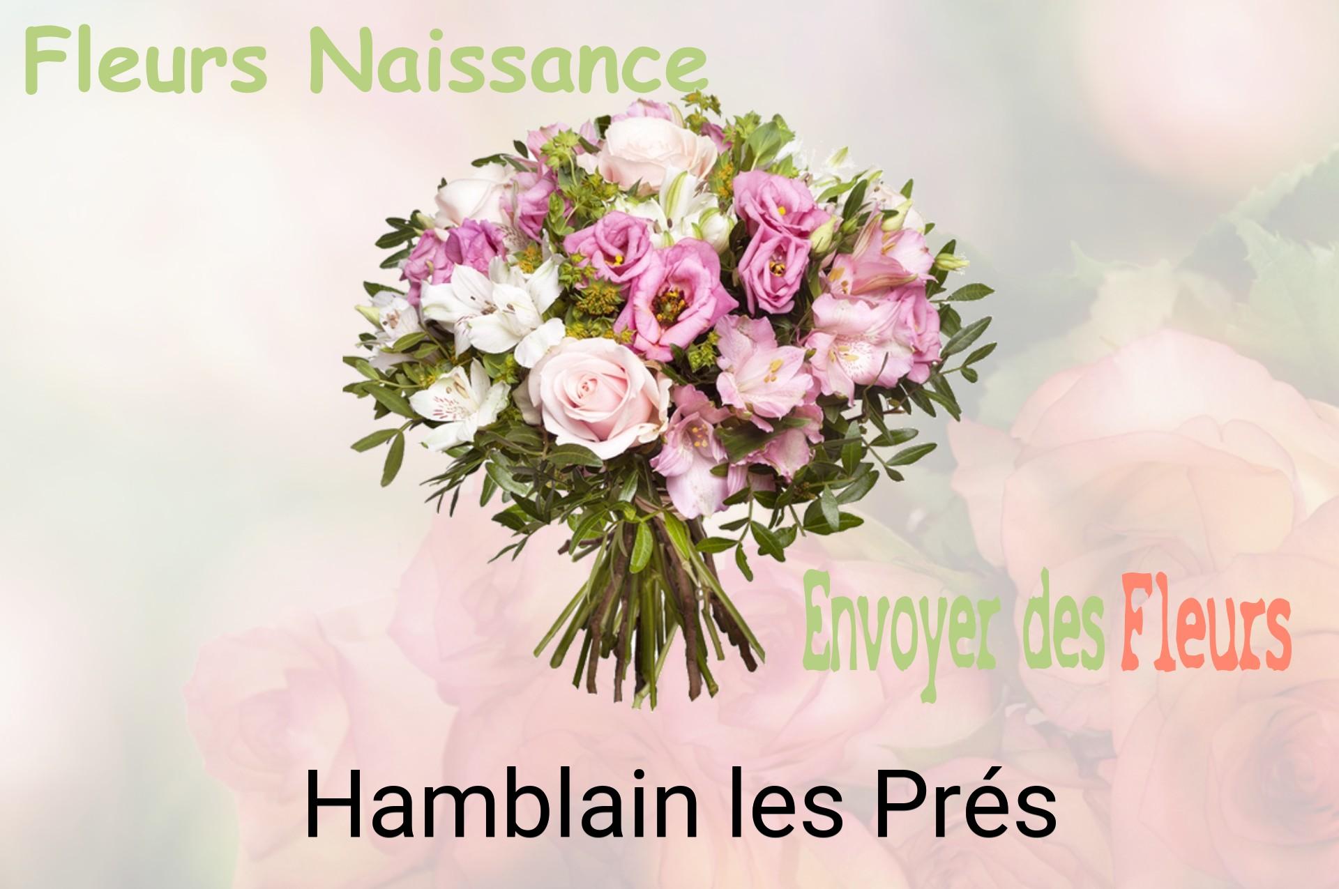 Bouquet de fleurs de naissance livré à Hamblain-les-Prés
